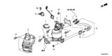 Diagram for 2020 Honda Insight Catalytic Converter - 18190-6L2-A00