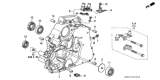 Diagram for 1997 Honda Civic Bellhousing - 21111-P4R-010