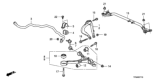 Diagram for Honda Crosstour Control Arm Bushing - 51810-TP6-A01