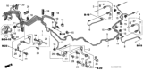 Diagram for Honda Fit Hydraulic Hose - 01465-SLN-A00