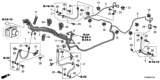 Diagram for 2013 Honda Crosstour Hydraulic Hose - 01464-TP6-A02