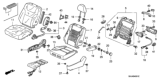 Diagram for Honda Odyssey Seat Heater - 81134-SHJ-A62
