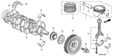 Diagram for Honda Element Crankshaft Pulley - 13810-RAA-J02
