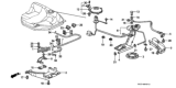 Diagram for Honda Fuel Pump Wiring Harness - 32170-SJ4-000