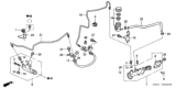 Diagram for Honda CR-V Hydraulic Hose - 46961-S9A-A01
