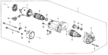 Diagram for 1989 Honda CRX Armature - 31207-657-671