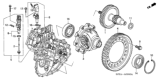 Diagram for Honda Insight Differential - 41100-PHT-010