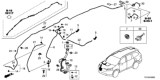 Diagram for Honda Windshield Washer Nozzle - 76810-TG7-A11