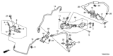 Diagram for 2009 Honda Fit Clutch Master Cylinder - 46925-TF0-A03