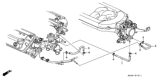 Diagram for 2001 Honda Accord Radiator Hose - 19521-P8A-A00