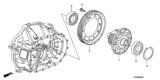 Diagram for 2011 Honda Accord Differential - 41100-R88-A00
