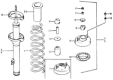 Diagram for 1977 Honda Accord Shock And Strut Mount - 52630-671-315