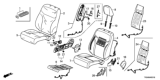 Diagram for 2014 Honda Civic Seat Cushion - 81137-TR6-L61