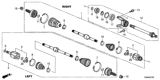 Diagram for 2015 Honda Accord CV Joint - 44310-T1W-305