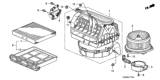 Diagram for Honda Accord Blower Motor - 79310-SDN-A01