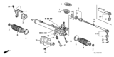 Diagram for Honda Odyssey Rack and Pinion Boot - 53534-SHJ-A02