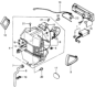 Diagram for Honda Civic A/C Expansion Valve - SC-626-590