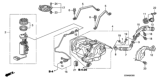Diagram for Honda Accord Fuel Pump - 17045-SDB-A00