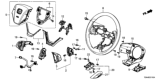Diagram for 2015 Honda CR-V Steering Column Cover - 78518-T0A-A11ZA