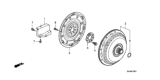 Diagram for Honda Odyssey Flywheel - 26251-RDJ-000