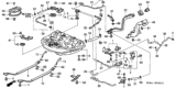 Diagram for 2000 Honda Civic Fuel Pump - 17040-S04-G31