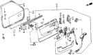 Diagram for Honda Prelude Mirror Switch - 35190-SB0-961