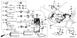 Diagram for 2015 Honda Accord Battery Cable - 32601-T3M-A00
