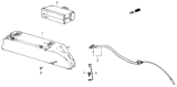 Diagram for Honda Speedometer Cable - 37230-SB3-672