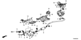 Diagram for Honda Insight Muffler - 18307-TXM-A02