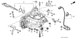 Diagram for Honda Del Sol Back Up Light Switch - 35600-P21-003