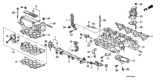 Diagram for Honda Prelude Fuel Injector - 16450-PH3-015