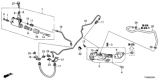 Diagram for Honda Fit Clutch Hose - 46971-T5P-A03