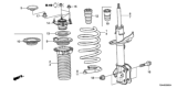 Diagram for 2015 Honda CR-V Coil Spring Insulator - 51722-T3V-A01