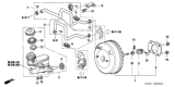 Diagram for 2007 Honda Accord Brake Master Cylinder - 46100-SDA-A01