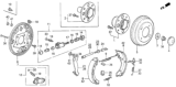 Diagram for Honda Civic Wheel Cylinder - 43300-SH5-003