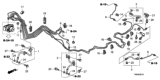 Diagram for Honda Fit Brake Line - 46361-TF0-Q00
