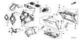 Diagram for Honda CR-V Glove Box - 77510-TLA-A01ZA