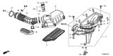 Diagram for Honda Insight Air Filter - 17220-6L2-A01