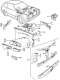 Diagram for 1977 Honda Civic Radiator Support - 60810-634-660Z