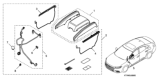 Diagram for Honda Civic Armrest - 08U89-TXM-110