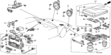 Diagram for Honda Accord Relay Block - 38250-SE0-A01