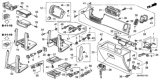 Diagram for Honda Pilot Glove Box - 77500-S9V-A02ZB