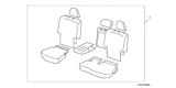 Diagram for 2018 Honda Pilot Seat Cover - 08P32-TG7-110A