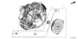 Diagram for Honda Pilot Torque Converter - 06227-5J4-010