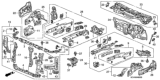 Diagram for 2006 Honda Element Radiator Support - 60434-SCV-A00ZZ
