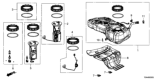 Diagram for Honda CR-V Fuel Pressure Regulator - 17052-T0A-000
