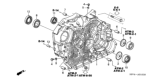 Diagram for Honda Pilot Bellhousing - 21111-PGV-050