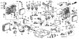 Diagram for 2005 Honda Pilot Fuse Box - 38210-S9V-A03