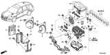 Diagram for 2013 Honda Crosstour Engine Control Module - 37820-5J0-A61