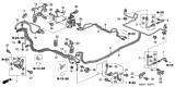 Diagram for 2001 Honda Civic Brake Line - 01466-S5A-000